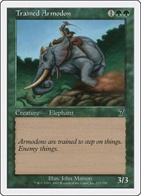 Trained Armodon - Foil