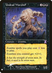 Undead Warchief - Foil