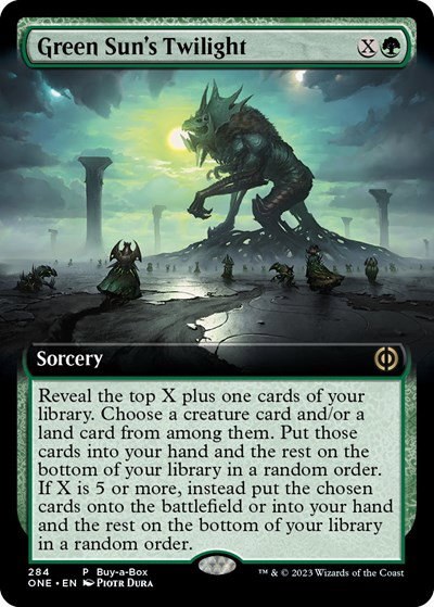 Green Sun's Twilight - Foil Green Sun S Twilight