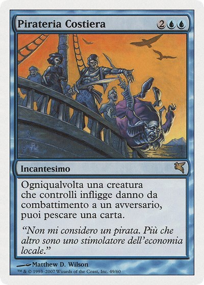 Coastal Piracy (Italian) - "Pirateria Costiera" - Italian