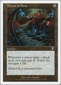 Throne of Bone - Foil