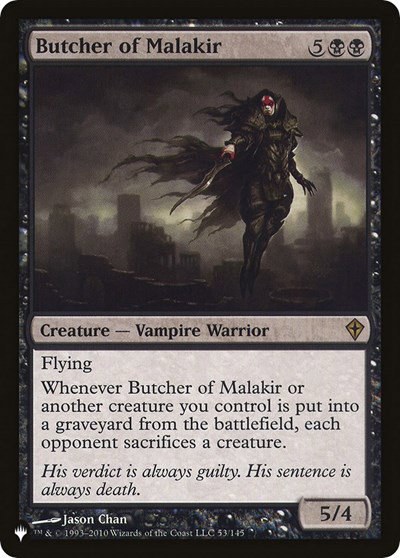 Butcher of Malakir - Normal Butcher Of Malakir