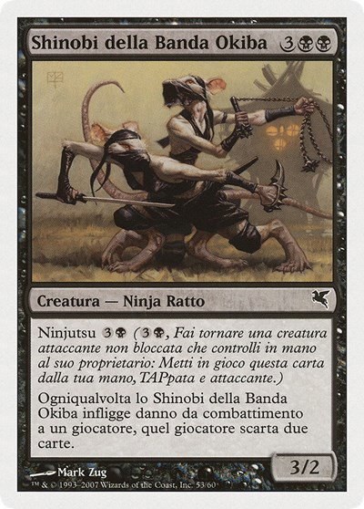 Okiba-Gang Shinobi (Italian) - "Shinobi della Banda Okiba" - Italian