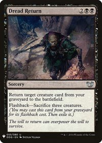 Dread Return - Normal Dread Return