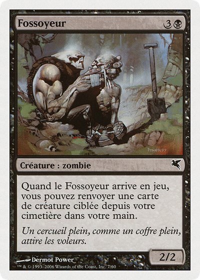 Gravedigger (French) - "Fossoyeur" - French