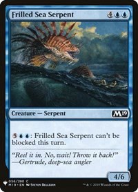 Frilled Sea Serpent - Normal Frilled Sea Serpent