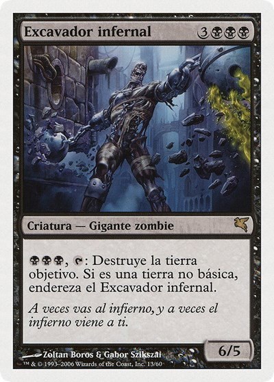 Helldozer (Spanish) - "Excavador infernal" - Spanish