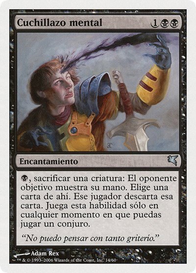 Mind Slash (Spanish) - "Cuchillazo mental" - Spanish