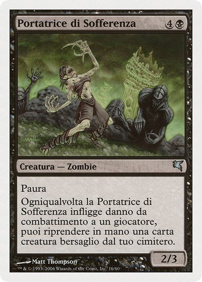 Woebearer (Italian) - "Portatrice di Sofferenza" - Italian
