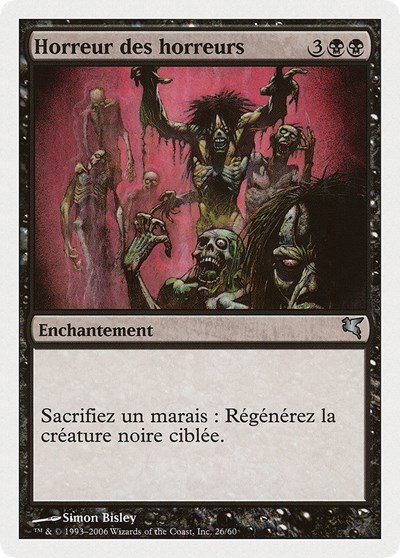 Horror of Horrors (French) - "Horreur des horreurs" - French