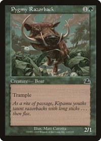 Pygmy Razorback - Foil