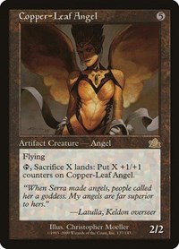 Copper-Leaf Angel - Foil