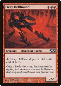 Fiery Hellhound - Foil