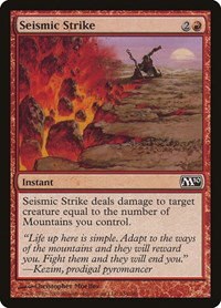 Seismic Strike - Foil