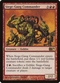 Siege-Gang Commander - Foil