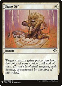 Stave Off - Normal Stave Off