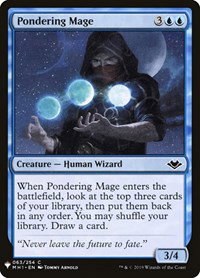 Pondering Mage - Normal Pondering Mage