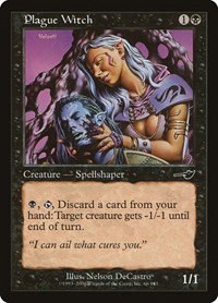 Plague Witch - Foil