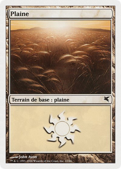 Plains (French) - "Plaine" - French