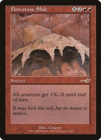 Flowstone Slide - Foil