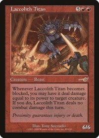 Laccolith Titan - Foil