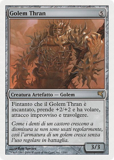 Thran Golem (Italian) - "Golem Thran" - Italian