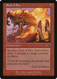 Seal of Fire - Foil