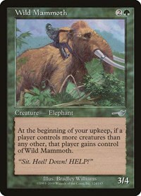 Wild Mammoth - Foil