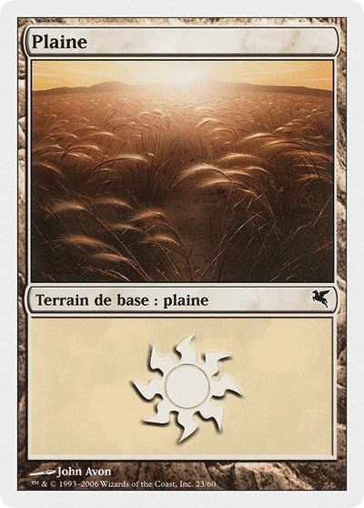 Plains (French) - "Plaine" - French