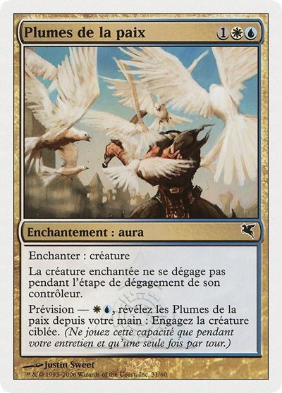 Plumes of Peace (French) - "Plumes de la paix" - French