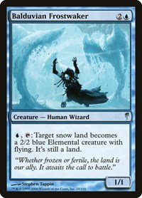 Balduvian Frostwaker - Foil