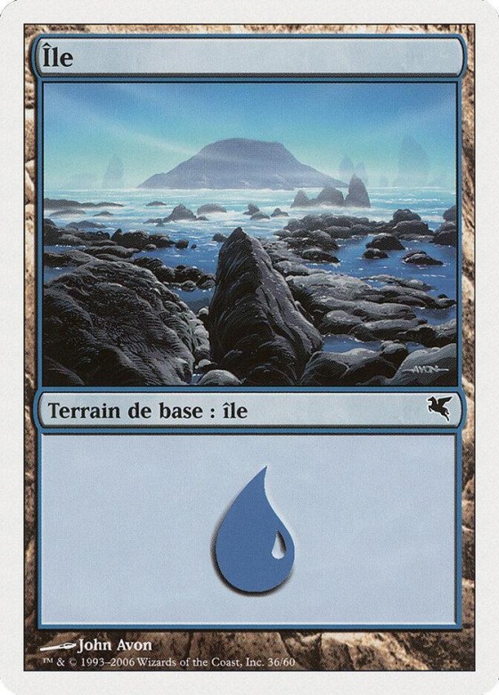 Island (French) - "Ile" - French