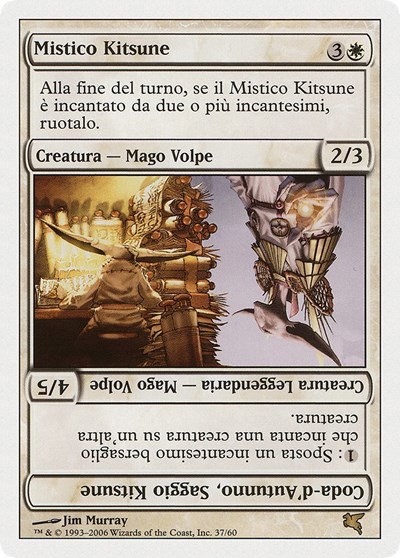 Kitsune Mystic // Autumn-Tail, Kitsune Sage (Italian) - "Mistico Kitsune" - Italian