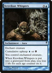 Krovikan Whispers - Foil