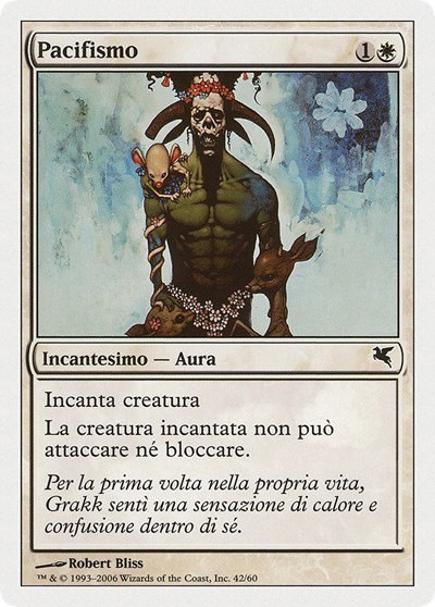 Pacifism (Italian) - "Pacifismo" - Italian