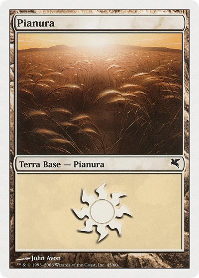 Plains (Italian) - "Pianura" - Italian