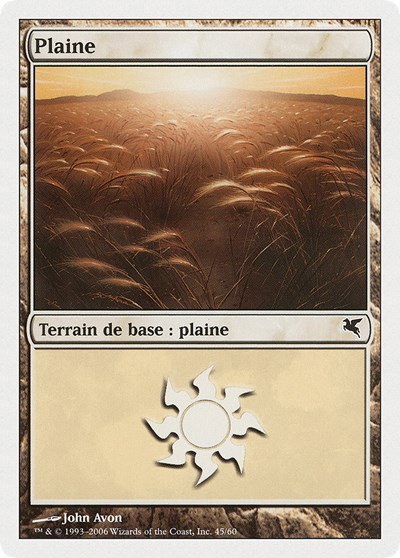 Plains (French) - "Plaine" - French G45