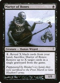 Martyr of Bones - Foil