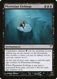 Phyrexian Etchings - Foil