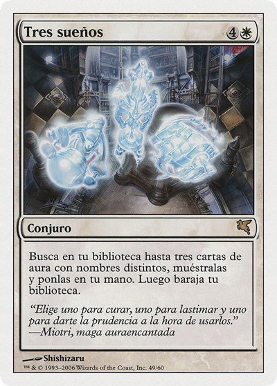 Three Dreams (Spanish) - "Tres sueños" - Spanish