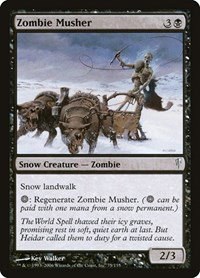 Zombie Musher - Foil