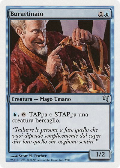 Puppeteer (Italian) - "Burattinaio" - Italian
