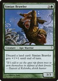 Simian Brawler - Foil