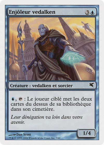 Vedalken Entrancer (French) - "Enjôleur vedalken" - French