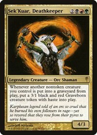 Sek'Kuar, Deathkeeper - Foil