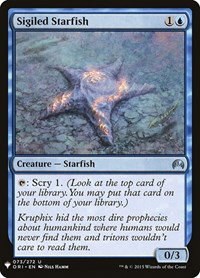 Sigiled Starfish - Normal Sigiled Starfish