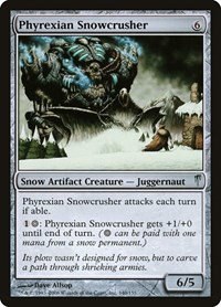 Phyrexian Snowcrusher - Foil