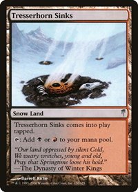 Tresserhorn Sinks - Foil