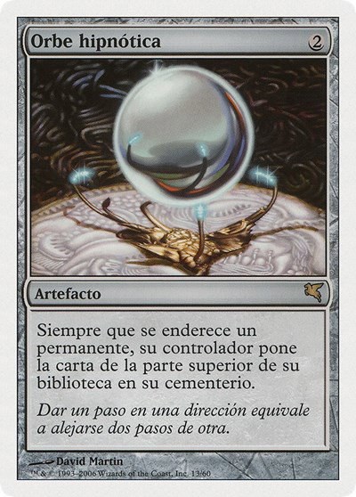 Mesmeric Orb (Spanish) - "Orbe hipnótica" - Spanish