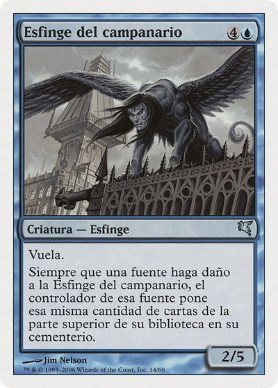 Belltower Sphinx (Spanish) - "Esfinge del campanario" - Spanish